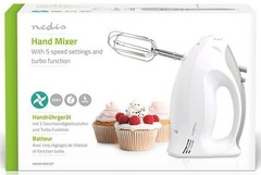 Blender 200W 5 speeds? Turbo function 2 Beaters/2 Dough Hooks