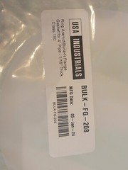USA Sealing Ring Aramid/Buna-N Flange Gasket for 4″ Pipe 1/16″T Class 150 6pk