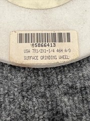 7″ x 1/2″ x 1-1/4″ 46 Grit White Surface Grinding Wheel T1-7W31409 H Hardness