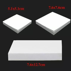 50 Sheets Dental Mixing Pads Double Sided Poly Coated Disposable Mix Paper