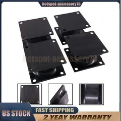 4PCS For Stanley Hydraulic Vibratory Plate Compactor Rubber Isolator Shock Mount