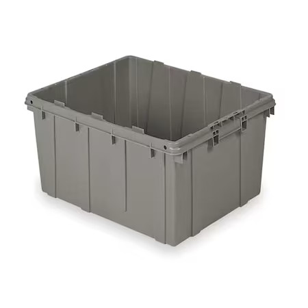 Buckhorn Dl2420120201000 Stack & Nest Storage Tote, 17.7 Gal, 24 In L X 20 In W