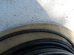 6 AWG 600 Volt THHN or THWN Stranded Copper Building Wire BLACK Per Foot