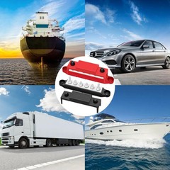 250A 12V Bus Bar Marine, 1/4″ Power Distribution Block, Battery Buss Bar