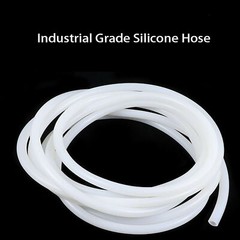 Silicone Tube Hose White Food Grade High Temp Flexible 2-38mm ID x 4-44mm OD