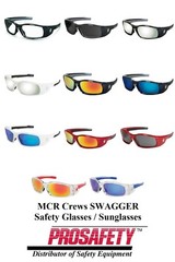 MCR SWAGGER Sport Sunglasses Safety Glasses Protective Work Eyewear UV ANSI Z87+