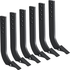 5/6PC Box Blade Shank for Tractor 18″ Ripper Shanks Scarifier Tooth with 4 Holes