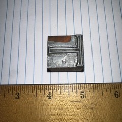 Print Block ( Letter T ) Capital T