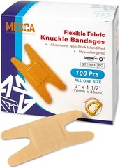 Flexible Fabric Bandages – Flex Adhesive 100 Count (Pack of 1)