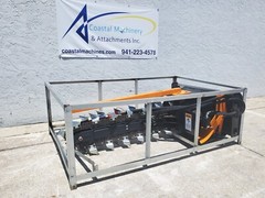 Trencher 48″ Skid Steer Loader Attachment 8″ width Bobcat Kubota CAT & More