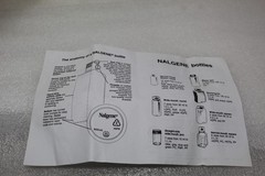 New THERMO SCIENTIFIC NALGENE NARROW MOUTH BOTTLE HDPE 2002-0008 250 ML QTY 12