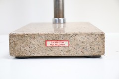 Starrett Granite Surface Plate Indicator Stand 8×12″ pink w/ SPI dial gage #6