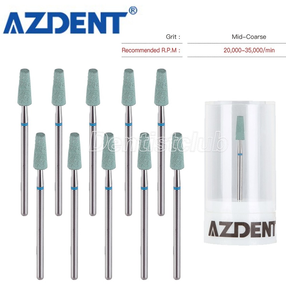 10X Dental Lab Ceramic Diamond Grinder Zirconia Porcelain Polisher HP CD2123