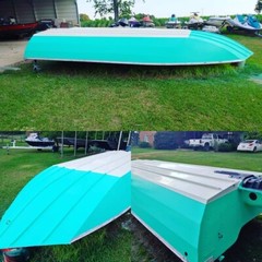 Super Slick 2000 Epoxy Bottom Coating for Airboats, Jet Ski’s, etc.: Quart Kit