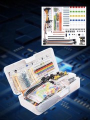 830Pcs DIY Electronic Starter Kit for Arduino UNO R3 with Breadboard ComponentBr