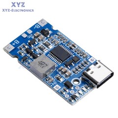 2S 3S 4S BMS 4.5V-15V 18W 2A Li Li-ion Battery Charging Module Type-C USB