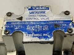 VICKERS DG4VC-3-6C-M-PS2-H-7-50-JA100 Valve Used #149552