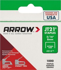 Arrow JT21 5/16-Inch Staple Pack – Reliable Staples for Crafts & General Use