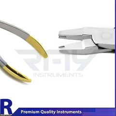 Dental Hook Crimping Plier TC Crimpable Arch Wire Dentist Orthodontic Placement