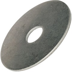 1/2 x 1-1/2″ Fender Washers Large Diameter Stainless Steel 18-8 Qty 25