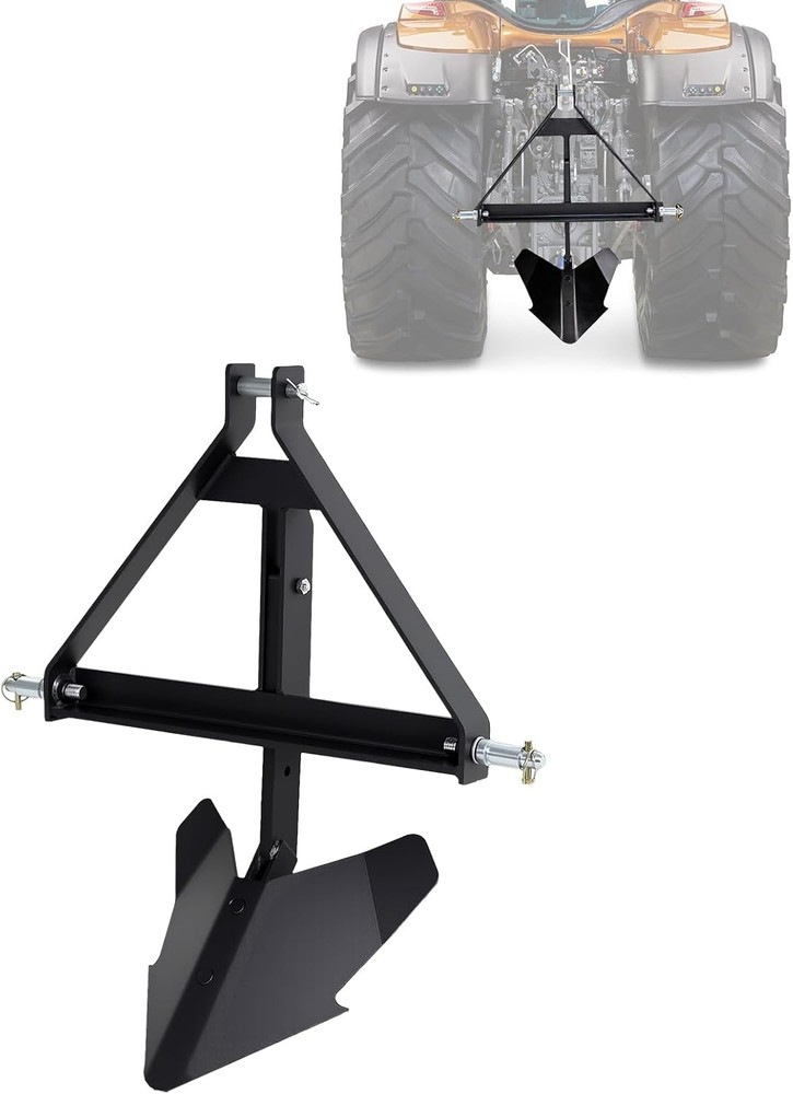 Middle Buster for Category 1 Tractors, Heavy Duty Furrowing Plow for Potatoes