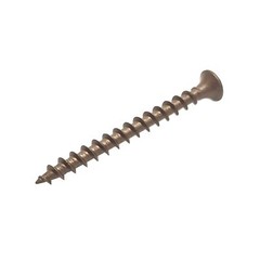 #8 x 2″ Deck Screws | Square Drive | Bugle Head | Brown Ruspert | 500pcs Box