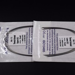 10 Packs Dental Orthodontic Thermal Activated Niti Round Arch Wire Upper + Lower