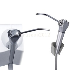 Dental 3 Way Air Water Syringe Triple Spray Handpiece 2 Nozzles Tips Tubes PRU
