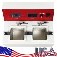 Dental Lab Electrolytic Polishing Machine Unit with Two Electrolytic Cells US