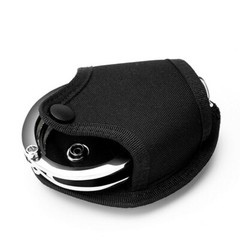2Pack Handcuff Case Nylon Open Top Holder Pouch Fits Chain/Hinged Cuff Waist Bag
