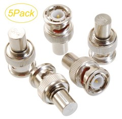 CablesOnline, 5-Pack BNC Male 50-Ohm 1/2W Terminators TR-505-5