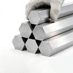 Solid Metal Hexagonal Bar Rod A2 304 Stainless Steel 4mm-26mm Metal Engineering