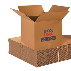 Medium Moving Boxes 18″x18″x16″ – 20-Pack Corrugated Cardboard for Packing, Ship