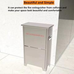 Stainless Steel Fire Extinguisher Cabinet for 5-10 pounds Extinguisher 20” x…