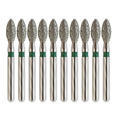 Dental Diamond Football Bur FG 368/023C 379/023 Egg Shape Coarse Fine High Speed