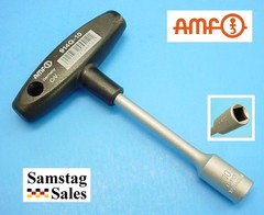 AMF Germany 44123 Square Socket Spanner 10mm (3/8″) with T-Grip type 914Q-10