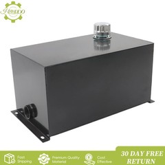 10 Gallon Welded Steel Hydraulic Fluid Reservoir Tank with 2 Inch Suction Port
