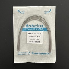 10Pcs Dental Orthodontic Arch Wire Stainles Steel Rectangular Ovoid/Nature Form