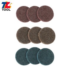 150 Pcs 2″ Quick Change Fine Medium Coarse Sanding Pads Die Grinder Accessories