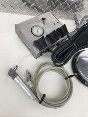 AIDEC DENTAL FOOT PEDAL HANDPIECE Control Connectors pressure cleaning medical