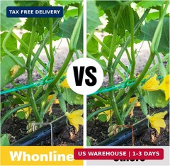 Whonline 75 Pack Landscape Staples 4 Inch, Galvanized Garden Stakes U-Shaped SOD