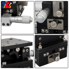 XYZ 3Axis Linear Stage Trimming Platform Bearing Tuning Sliding 60x60mm