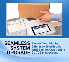 Pitney Bowes SL-798-0 Compatible Ink Cartridge for Sendpro C200, C300, C400