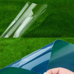 Flexible PVC Plastic Sheet 30cmx20cm Thin 0.3/0.5mm With Film 5 Colors Model DIY