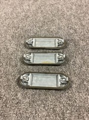 APPLETON APP370IG 1-INCH CONDUIT BODY COVERS (LOT OF 3) W/GASKETS
