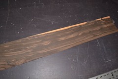 Ziricote Wood Veneer Sheet 5 x 31 inches 1/42nd 7652-45
