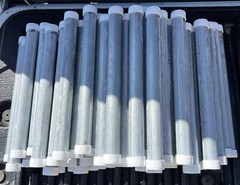 3/4 inch Premade EMT Conduit Stubs With Bushings 10 inch length