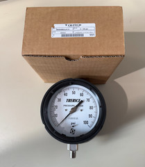 NOS Trerice Pressure Gauge 0-100psi 450SS4502LA110 450SS Made in Germany
