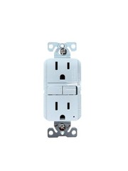 Eaton TRGF15 15A Tamper Resistant GFCI Outlet Receptacle 125V White