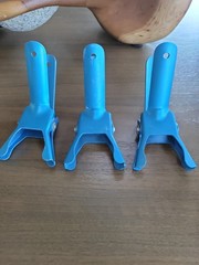 3 X Millipore 47mm Glass Filter Holder XX1004703 Spring Clamp Works Perfectly!